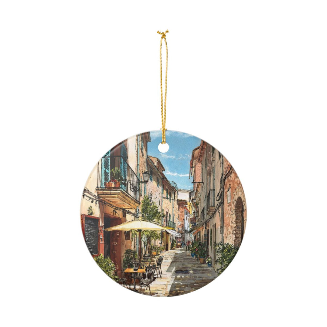 Mallorca Spain Ornament: Unique Mallorca Souvenir, Mallorca Spain Xmas Decor, and Authentic Mallorca Gift