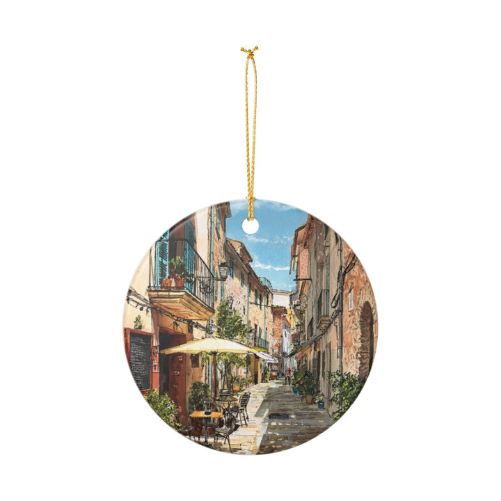 Mallorca Spain Ornament: Unique Mallorca Souvenir, Mallorca Spain Xmas Decor, and Authentic Mallorca Gift