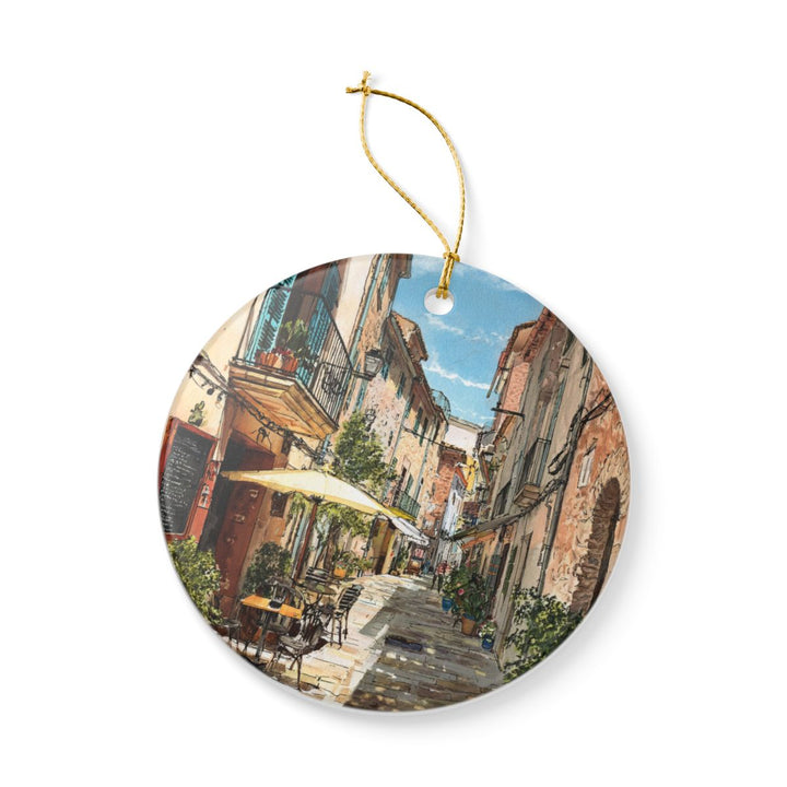 Mallorca Spain Ornament: Unique Mallorca Souvenir, Mallorca Spain Xmas Decor, and Authentic Mallorca Gift