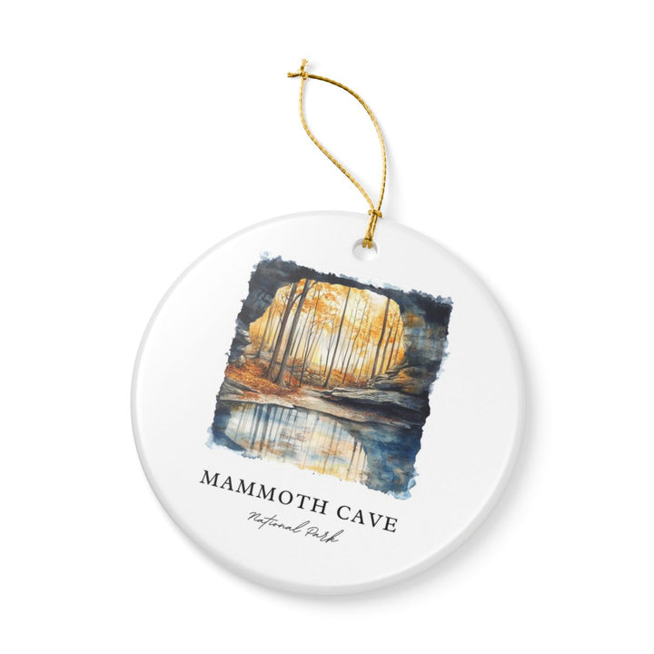 Mammoth Cave Kentucky Ornament: Unique Mammoth Cave Kentucky Souvenir, Mammoth Cave Kentucky Xmas Decor, and Authentic Mammoth Cave Kentucky Gift