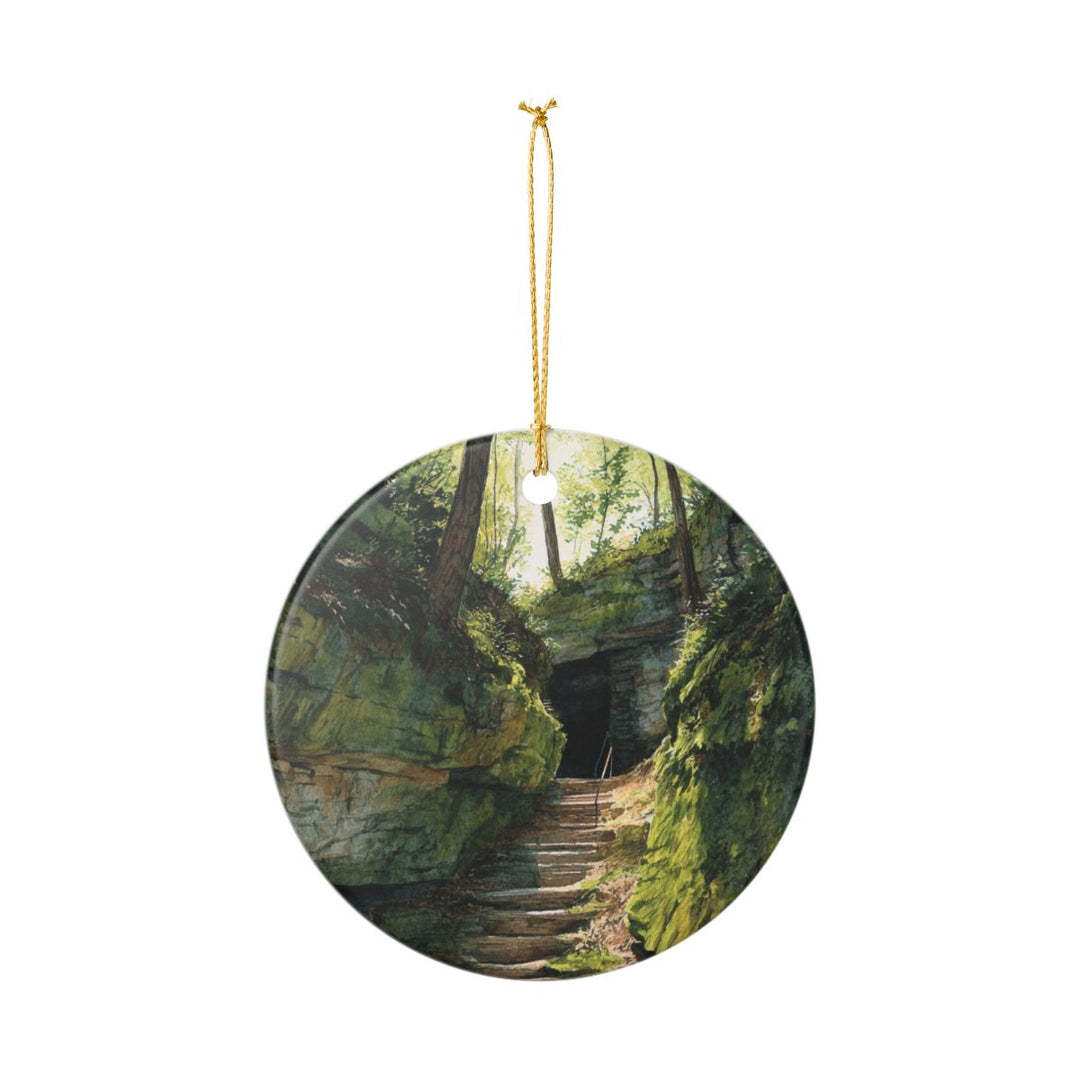 Mammoth Cave Ornament: Unique Mammoth Cave Souvenir, Mammoth Cave Xmas Decor, and Authentic Mammoth Cave Gift