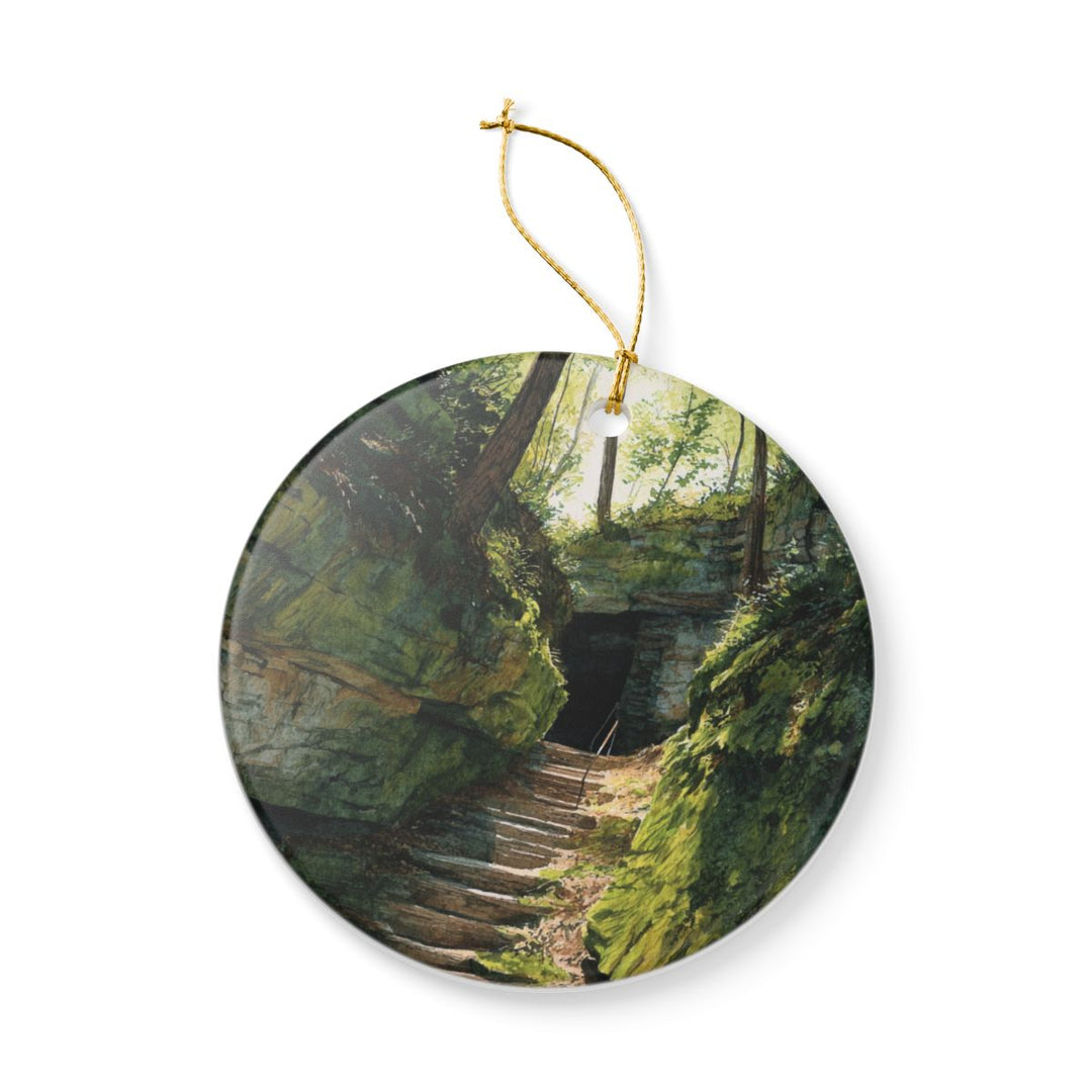 Mammoth Cave Ornament: Unique Mammoth Cave Souvenir, Mammoth Cave Xmas Decor, and Authentic Mammoth Cave Gift