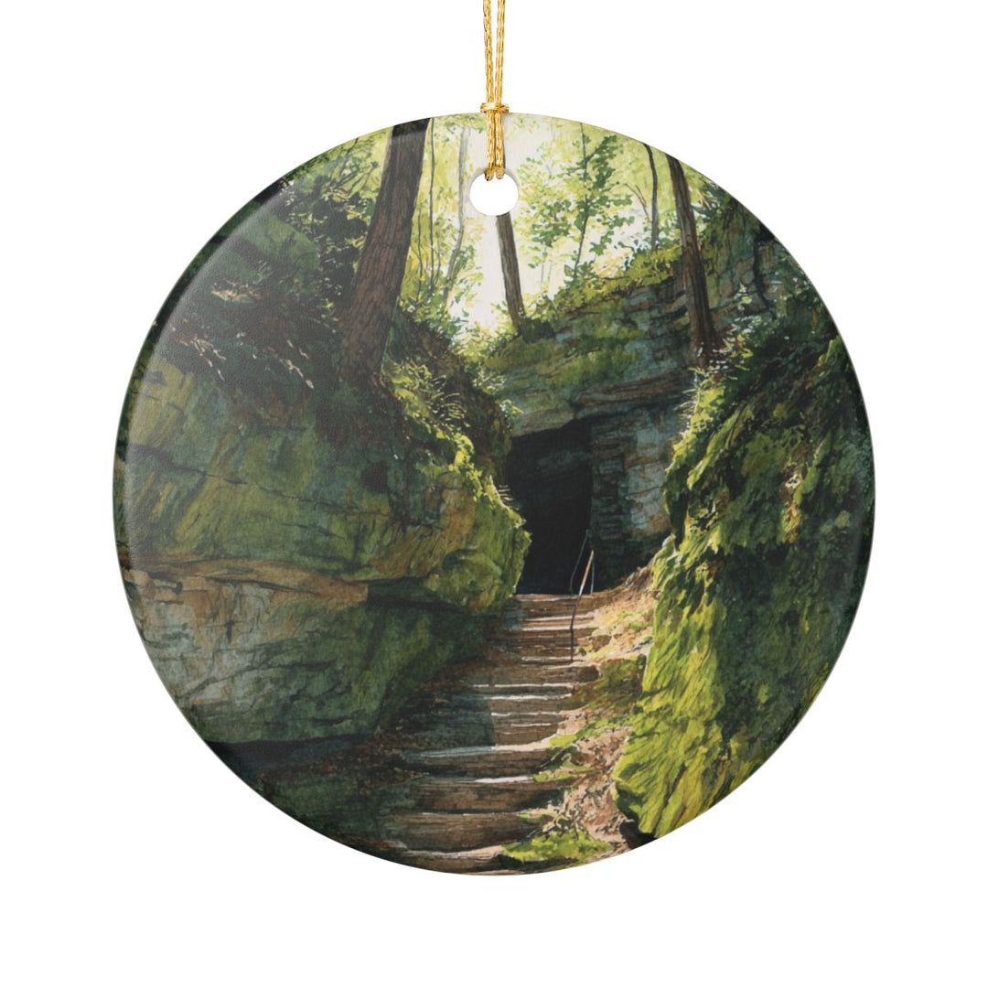 Mammoth Cave Ornament: Unique Mammoth Cave Souvenir, Mammoth Cave Xmas Decor, and Authentic Mammoth Cave Gift