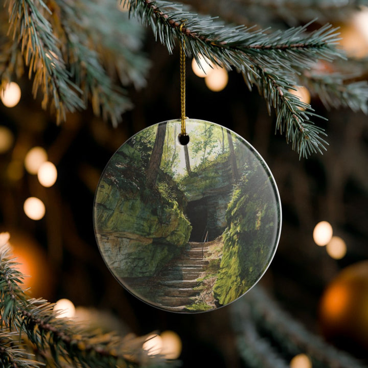 Mammoth Cave Ornament: Unique Mammoth Cave Souvenir, Mammoth Cave Xmas Decor, and Authentic Mammoth Cave Gift