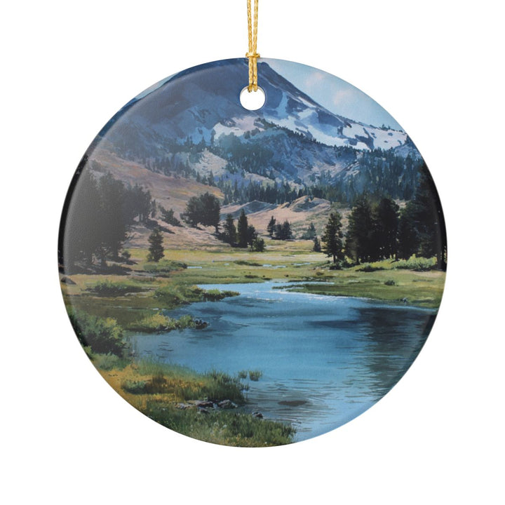 Mammoth Lakes California USA Ornament: Unique Mammoth Lakes Souvenir, Mammoth Lakes California Xmas Decor, and Authentic Mammoth Lakes Gift