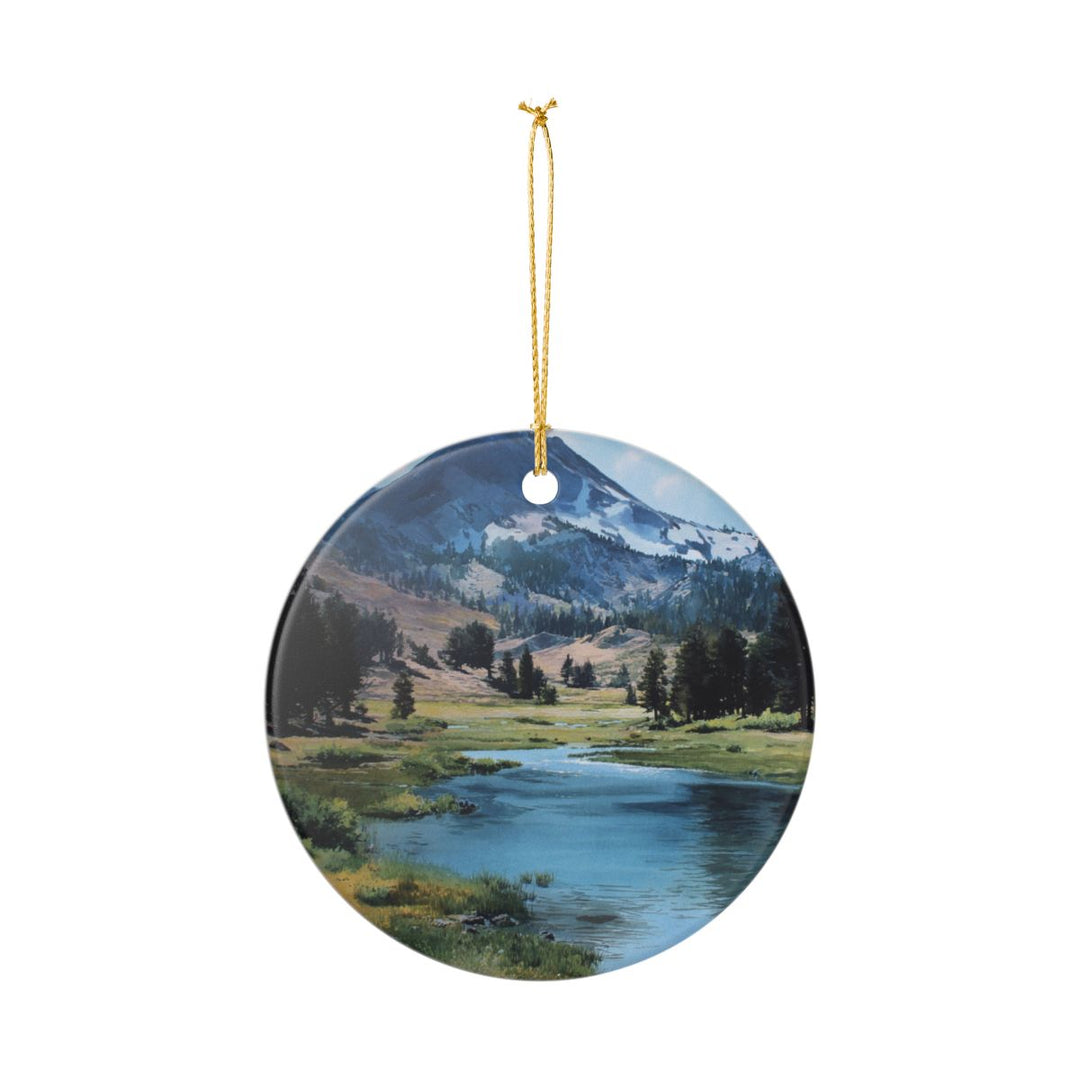Mammoth Lakes California USA Ornament: Unique Mammoth Lakes Souvenir, Mammoth Lakes California Xmas Decor, and Authentic Mammoth Lakes Gift