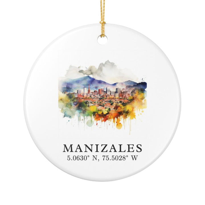 Manizales Ornament | Christmas Travel Souvenir Gift