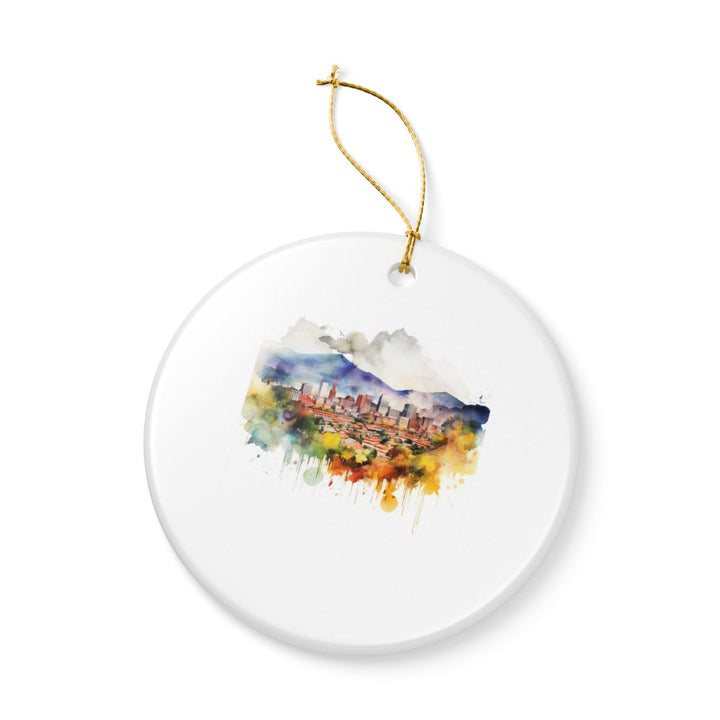 Manizales Ornament: Unique Manizales Souvenir, Manizales Xmas Decor, and Authentic Manizales Gift