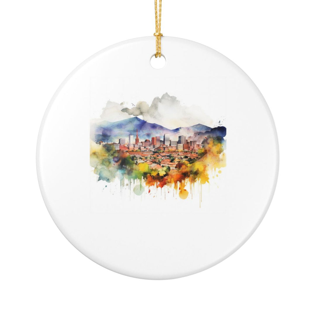Manizales Ornament: Unique Manizales Souvenir, Manizales Xmas Decor, and Authentic Manizales Gift