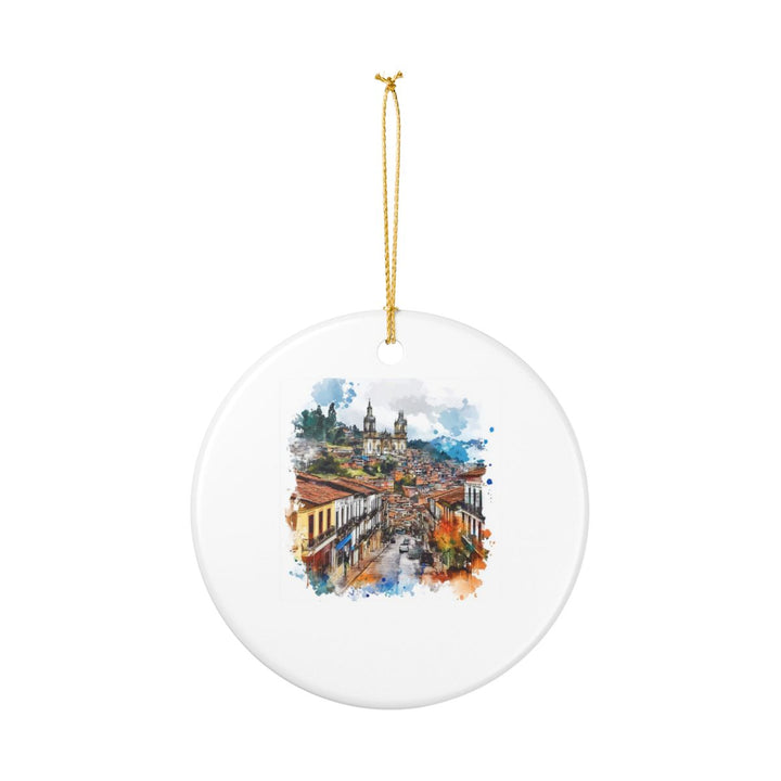Manizales Ornament: Unique Manizales Souvenir, Manizales Xmas Decor, and Authentic Manizales Gift