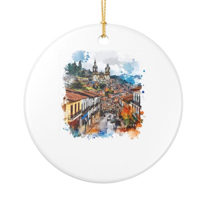 Manizales Ornament: Unique Manizales Souvenir, Manizales Xmas Decor, and Authentic Manizales Gift