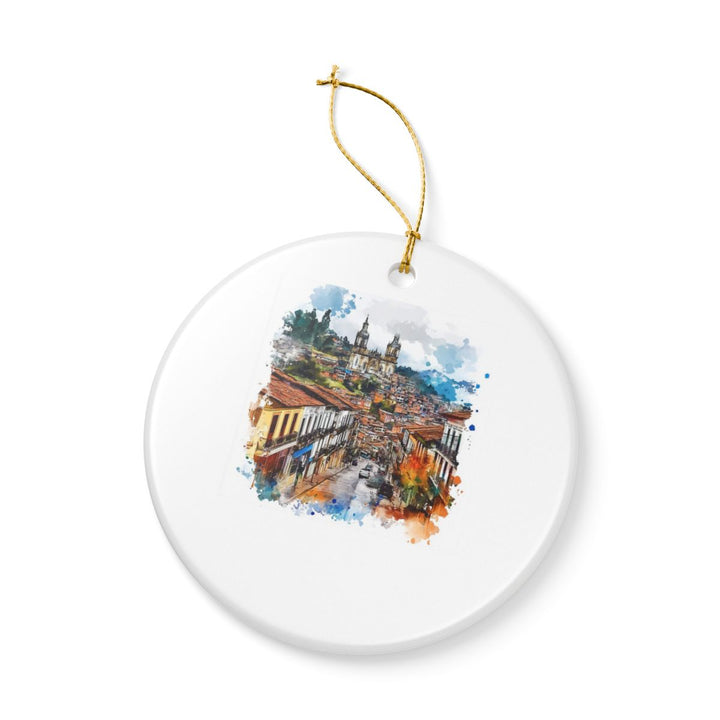 Manizales Ornament: Unique Manizales Souvenir, Manizales Xmas Decor, and Authentic Manizales Gift