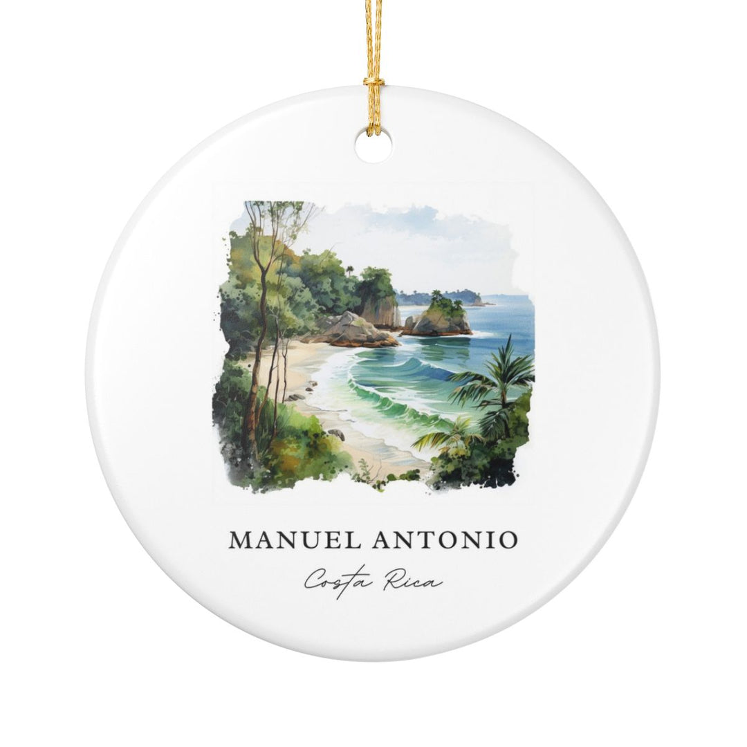 Manuel Antonio Costa Rica Ornament: Unique Manuel Antonio Costa Rica Souvenir, Manuel Antonio Costa Rica Xmas Decor