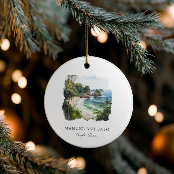 Manuel Antonio Costa Rica Ornament: Unique Manuel Antonio Costa Rica Souvenir, Manuel Antonio Costa Rica Xmas Decor