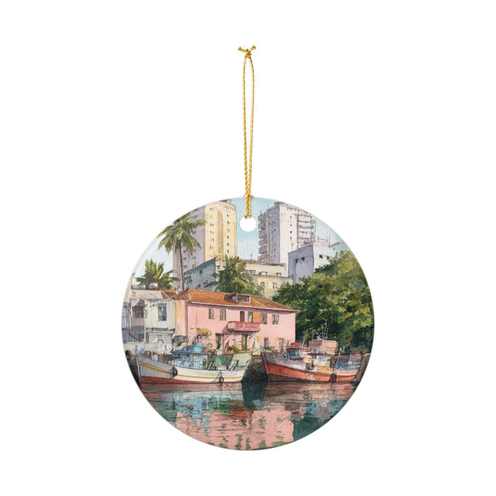 Maputo Ornament: Unique Maputo Souvenir, Maputo Xmas Decor, and Authentic Maputo Gift