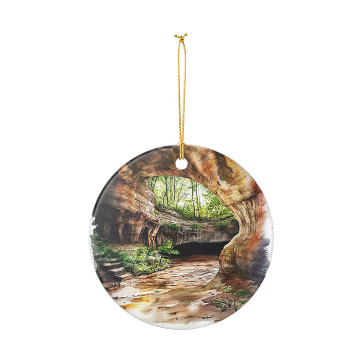Maquoketa Caves State Park Iowa Ornament: Unique Maquoketa Caves State Park Souvenir, Maquoketa Caves State Park Iowa Xmas Decor
