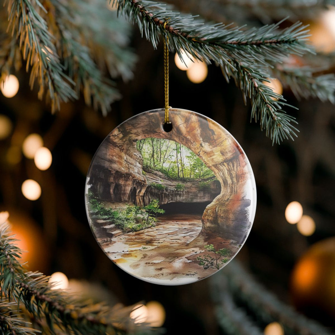 Maquoketa Caves State Park Iowa Ornament: Unique Maquoketa Caves State Park Souvenir, Maquoketa Caves State Park Iowa Xmas Decor
