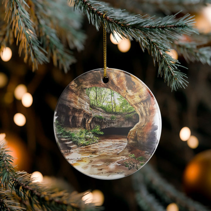Maquoketa Caves State Park Iowa Ornament: Unique Maquoketa Caves State Park Souvenir, Maquoketa Caves State Park Iowa Xmas Decor