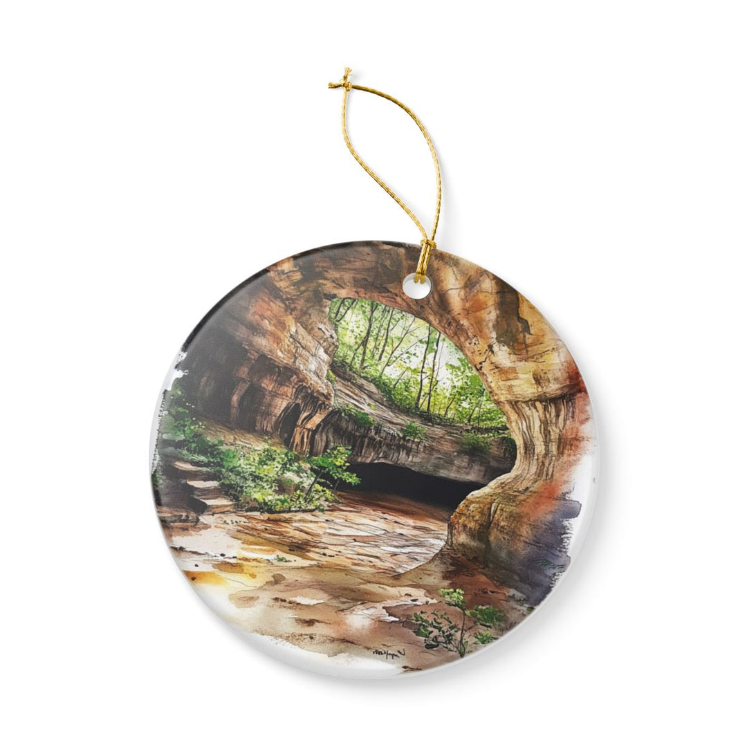 Maquoketa Caves State Park Iowa Ornament: Unique Maquoketa Caves State Park Souvenir, Maquoketa Caves State Park Iowa Xmas Decor