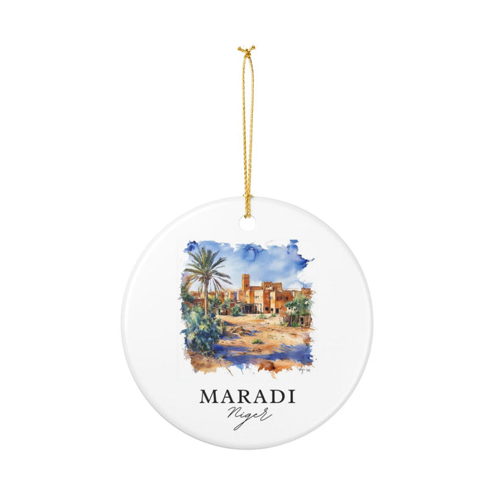 Maradi Niger Ornament: Unique Maradi Niger Souvenir, Maradi Niger Xmas Decor, and Authentic Maradi Niger Gift