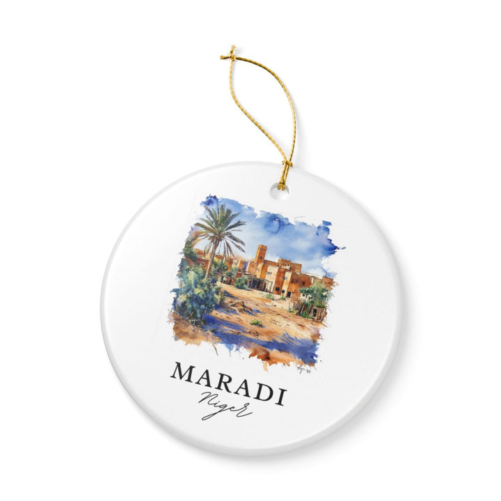 Maradi Niger Ornament: Unique Maradi Niger Souvenir, Maradi Niger Xmas Decor, and Authentic Maradi Niger Gift