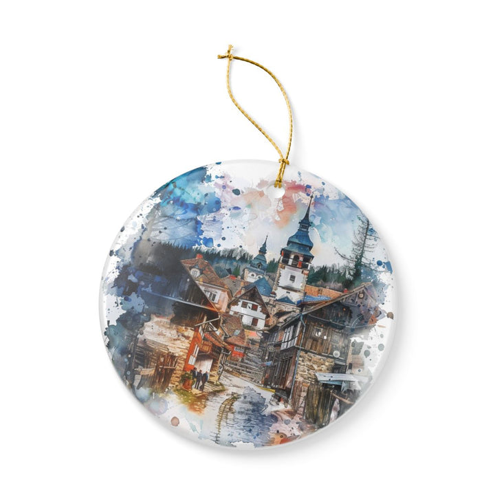 Maramures Romania Ornament: Unique Maramures Souvenir, Maramures Romania Xmas Decor, and Authentic Maramures Gift