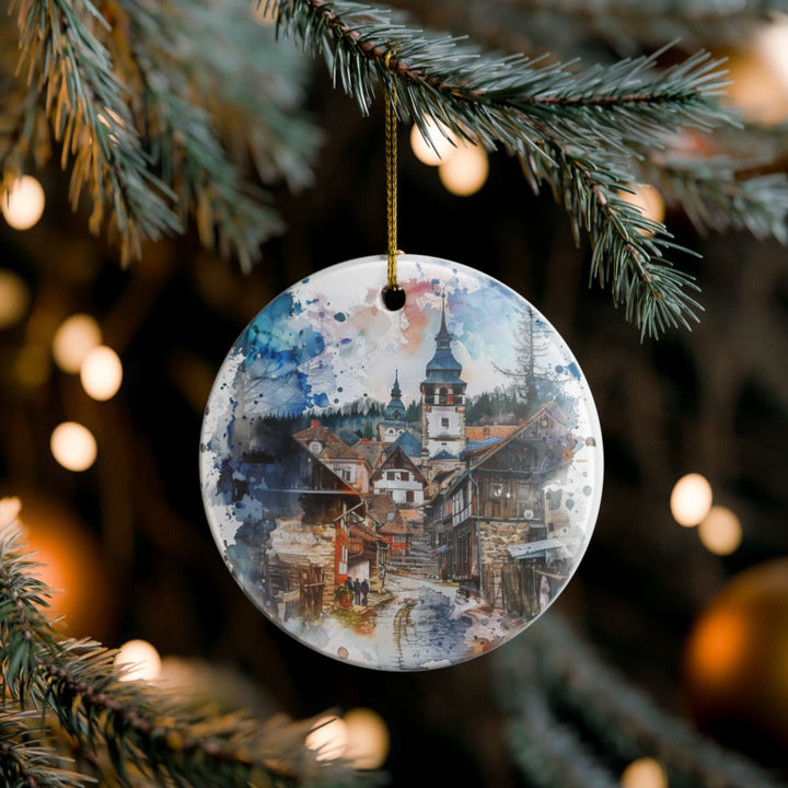 Maramures Romania Ornament: Unique Maramures Souvenir, Maramures Romania Xmas Decor, and Authentic Maramures Gift