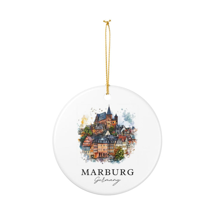 Marburg Germany Ornament: Unique Marburg Souvenir, Marburg Germany Xmas Decor, and Authentic Marburg Gift