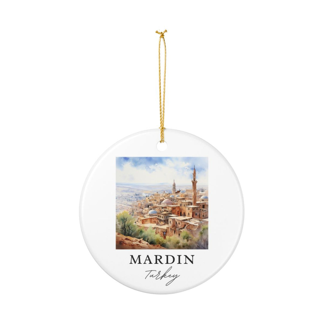Mardin Turkey Ornament: Unique Mardin Turkey Souvenir, Mardin Turkey Xmas Decor, and Authentic Mardin Turkey Gift