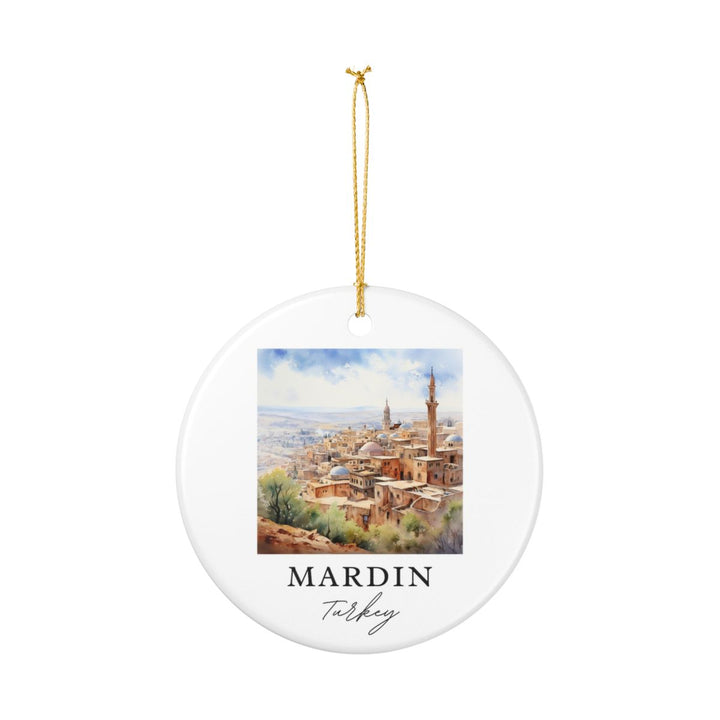 Mardin Turkey Ornament: Unique Mardin Turkey Souvenir, Mardin Turkey Xmas Decor, and Authentic Mardin Turkey Gift