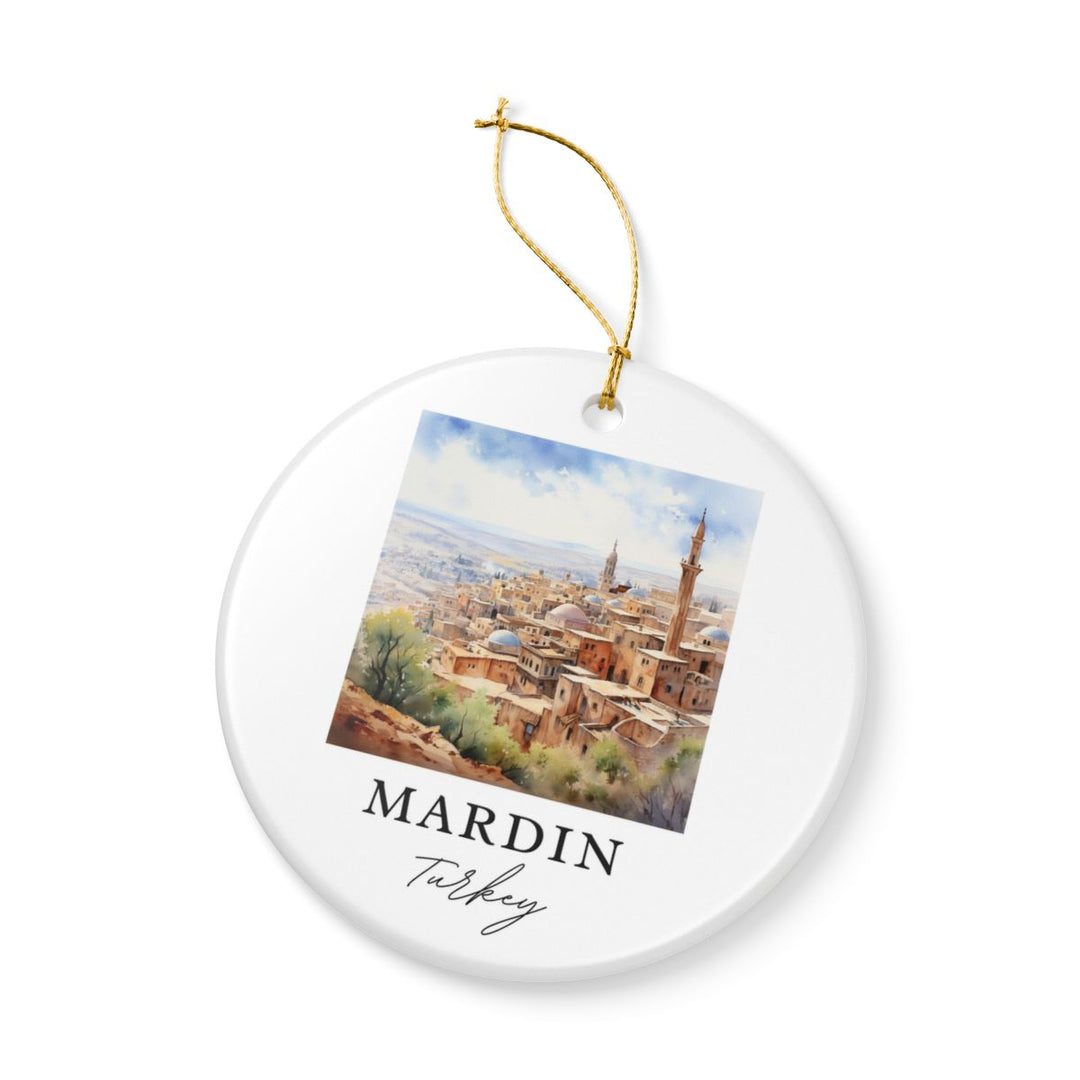 Mardin Turkey Ornament: Unique Mardin Turkey Souvenir, Mardin Turkey Xmas Decor, and Authentic Mardin Turkey Gift