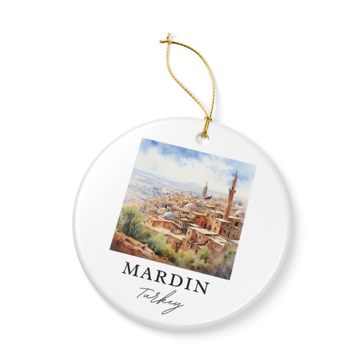 Mardin Turkey Ornament: Unique Mardin Turkey Souvenir, Mardin Turkey Xmas Decor, and Authentic Mardin Turkey Gift