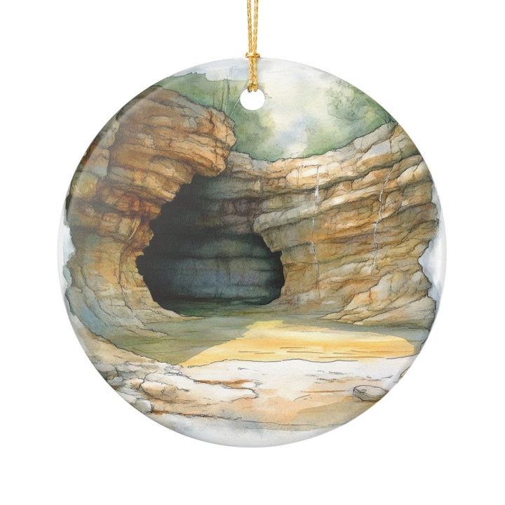 Marengo Cave Indiana Ornament: Unique Marengo Cave Indiana Souvenir, Marengo Cave Indiana Xmas Decor, and Authentic Marengo Cave Indiana Gift