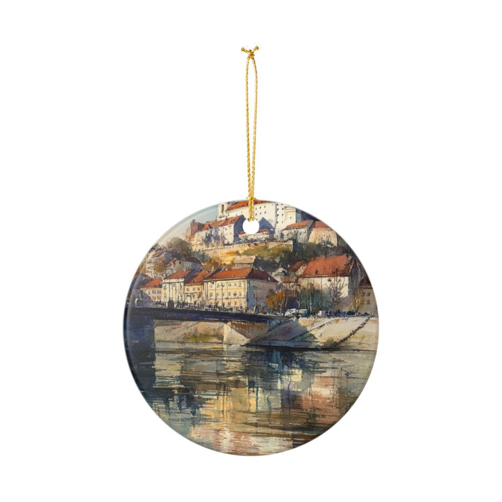 Maribor Slovenia Ornament: Unique Maribor Souvenir, Maribor Slovenia Xmas Decor, and Authentic Maribor Gift