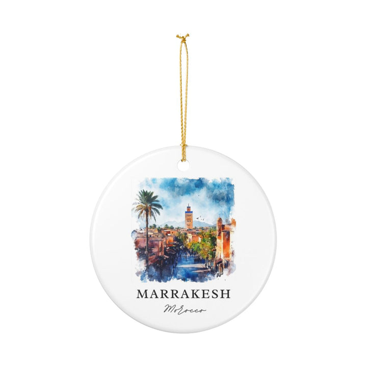 Marrakesh Ornament: Unique Marrakesh Souvenir, Marrakesh Xmas Decor, and Authentic Marrakesh Gift