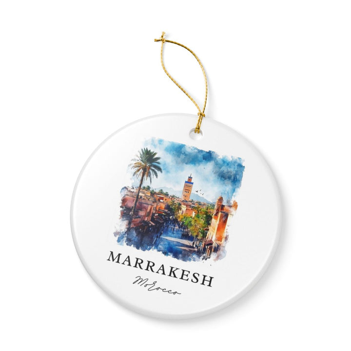 Marrakesh Ornament: Unique Marrakesh Souvenir, Marrakesh Xmas Decor, and Authentic Marrakesh Gift