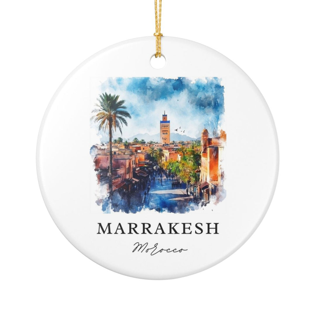 Marrakesh Ornament: Unique Marrakesh Souvenir, Marrakesh Xmas Decor, and Authentic Marrakesh Gift