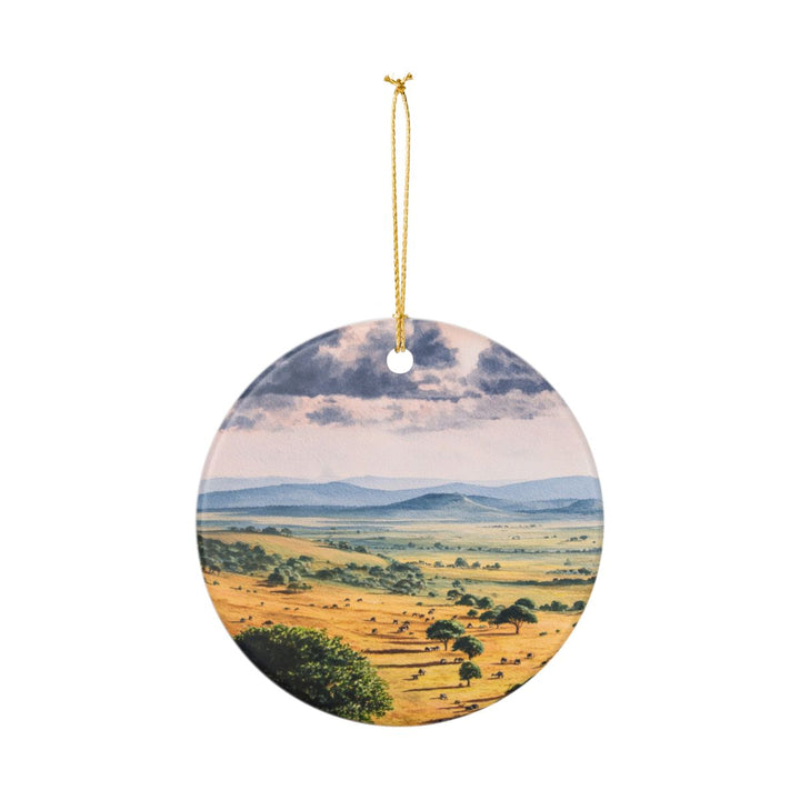 Masai Mara Ornament: Unique Masai Mara Souvenir, Masai Mara Xmas Decor, and Authentic Masai Mara Gift