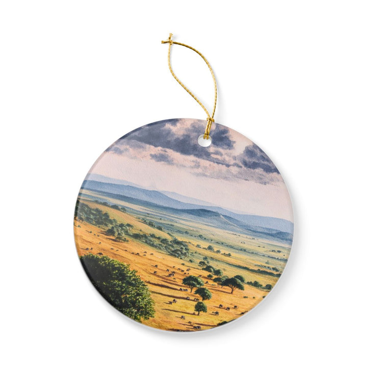 Masai Mara Ornament: Unique Masai Mara Souvenir, Masai Mara Xmas Decor, and Authentic Masai Mara Gift