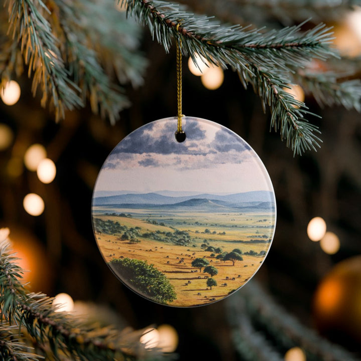 Masai Mara Ornament: Unique Masai Mara Souvenir, Masai Mara Xmas Decor, and Authentic Masai Mara Gift