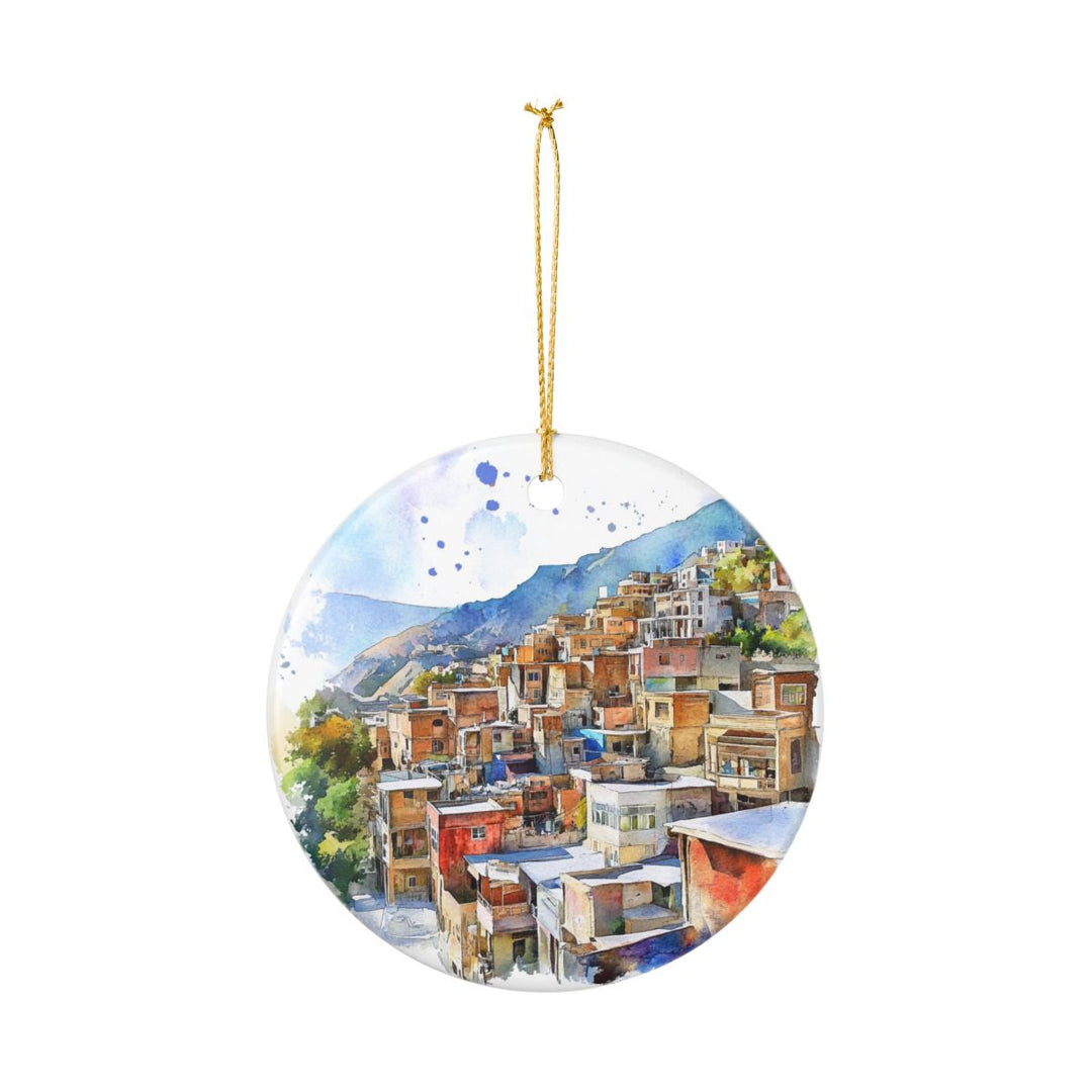 Masuleh Iran Ornament: Unique Masuleh Iran Souvenir, Masuleh Iran Xmas Decor, and Authentic Masuleh Iran Gift