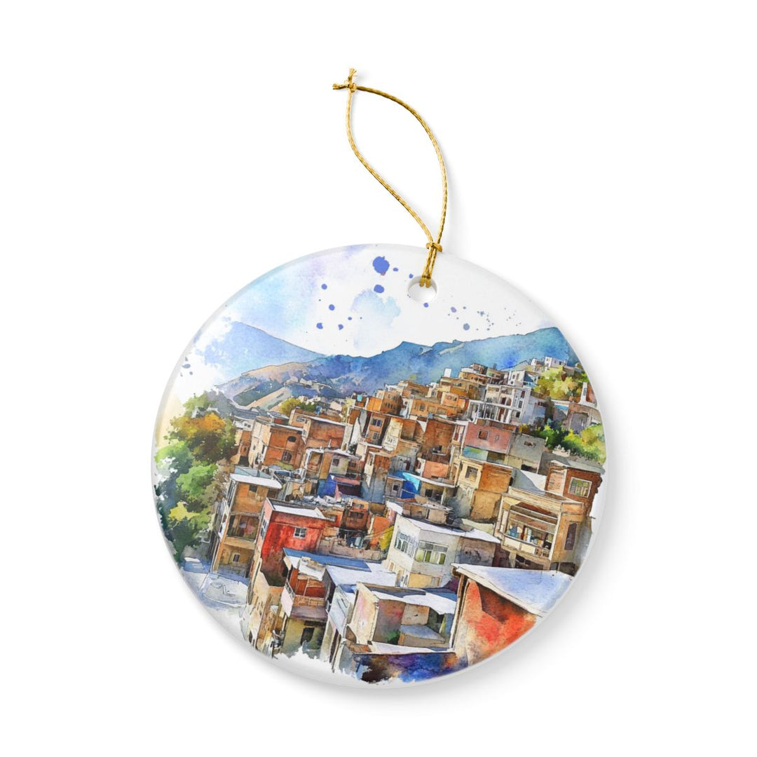 Masuleh Iran Ornament: Unique Masuleh Iran Souvenir, Masuleh Iran Xmas Decor, and Authentic Masuleh Iran Gift