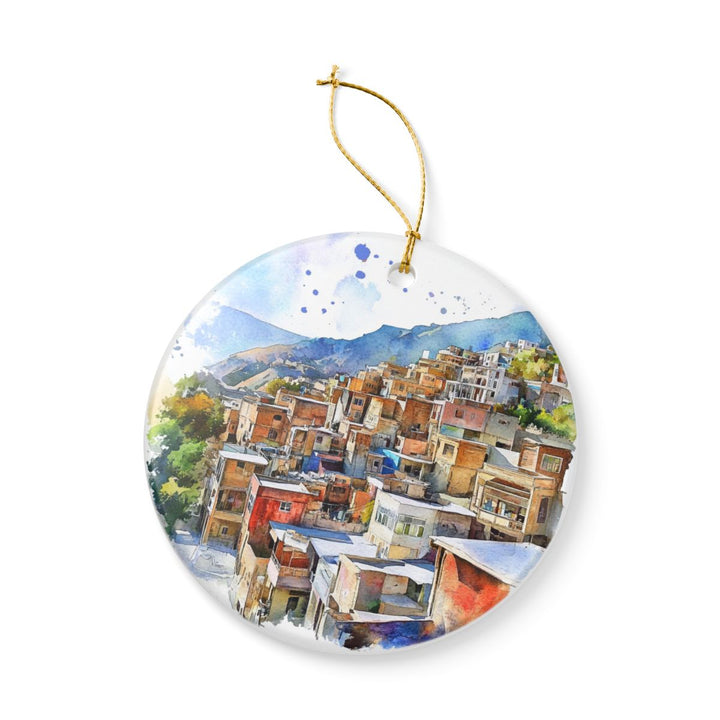 Masuleh Iran Ornament: Unique Masuleh Iran Souvenir, Masuleh Iran Xmas Decor, and Authentic Masuleh Iran Gift