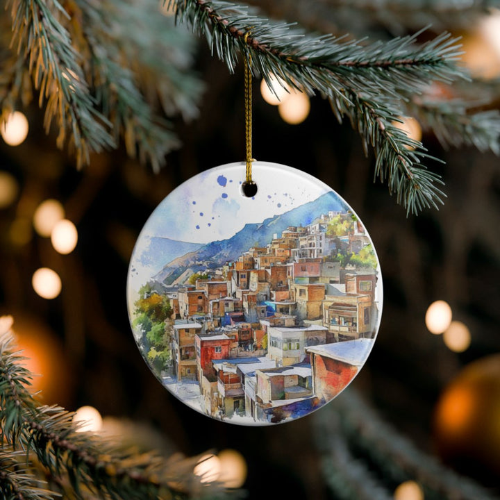 Masuleh Iran Ornament: Unique Masuleh Iran Souvenir, Masuleh Iran Xmas Decor, and Authentic Masuleh Iran Gift