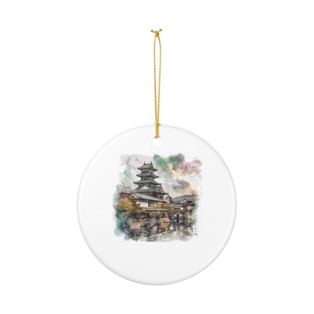 Matsumoto Japan Ornament: Unique Matsumoto Souvenir, Matsumoto Japan Xmas Decor, and Authentic Matsumoto Gift