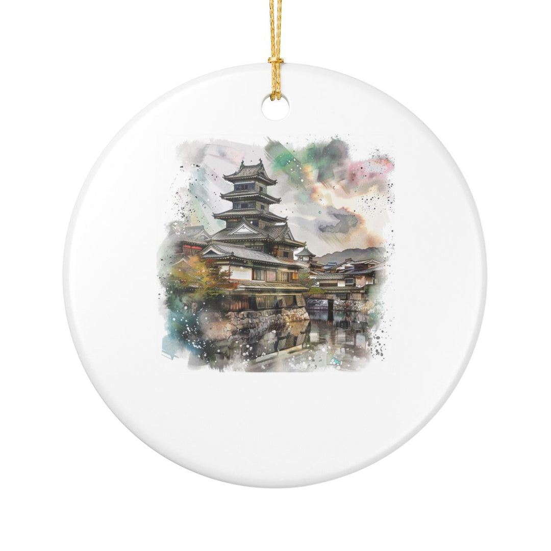 Matsumoto Japan Ornament: Unique Matsumoto Souvenir, Matsumoto Japan Xmas Decor, and Authentic Matsumoto Gift