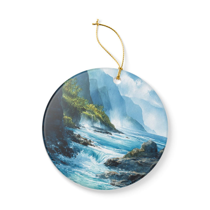 Maui Hawaii Ornament: Unique Maui Hawaii Souvenir, Maui Hawaii Xmas Decor, and Authentic Maui Hawaii Gift