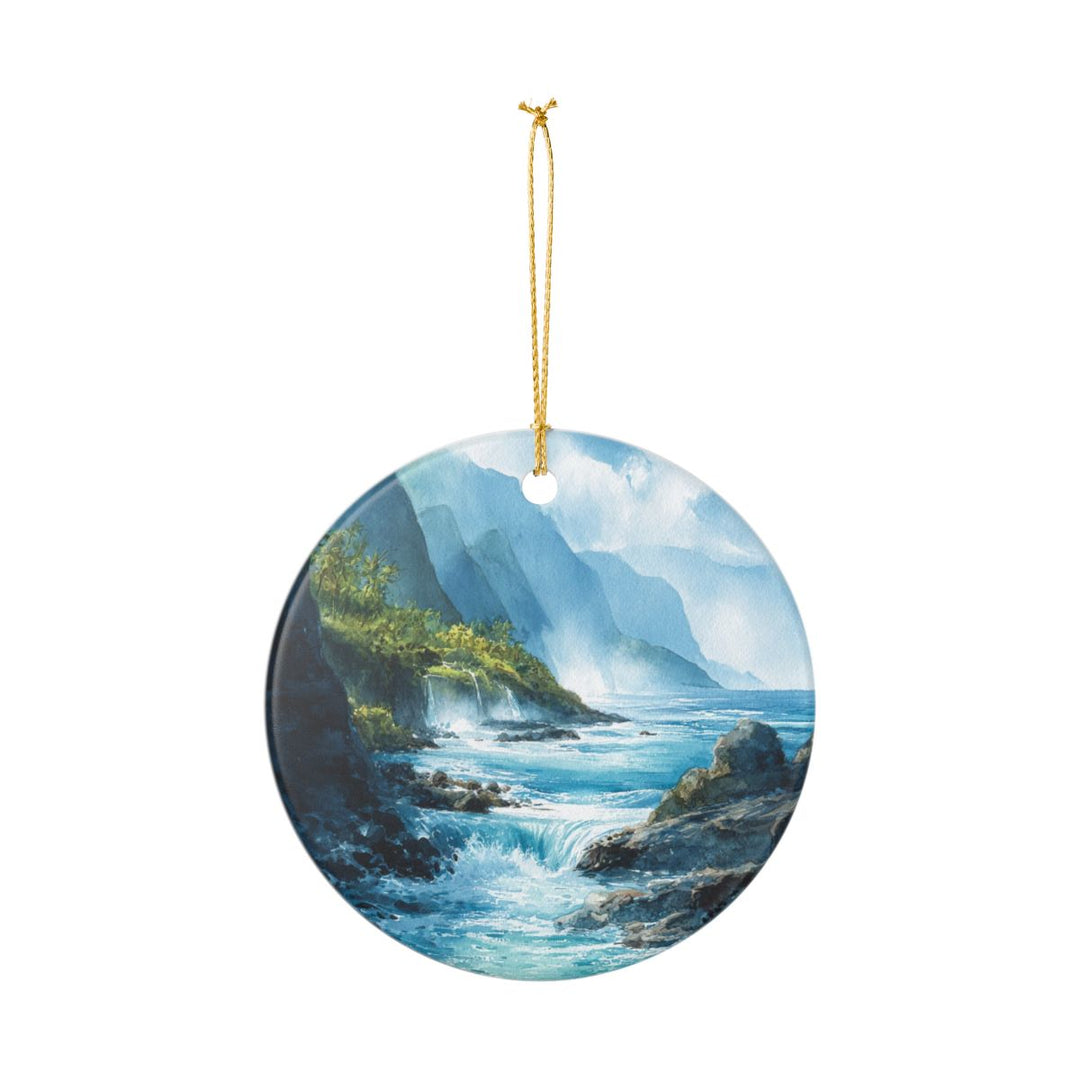 Maui Hawaii Ornament: Unique Maui Hawaii Souvenir, Maui Hawaii Xmas Decor, and Authentic Maui Hawaii Gift