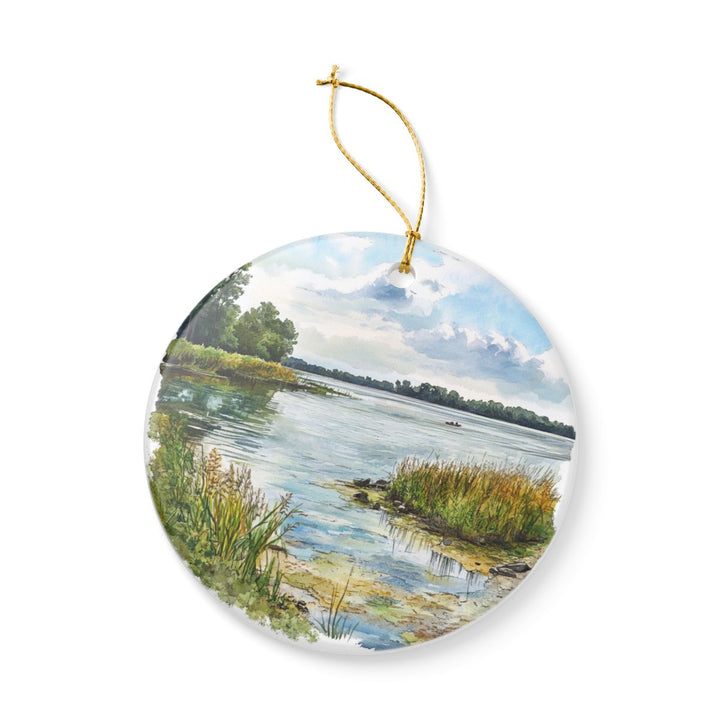 Maumee Bay Ohio Ornament: Unique Maumee Bay Ohio Souvenir, Maumee Bay Ohio Xmas Decor, and Authentic Maumee Bay Ohio Gift