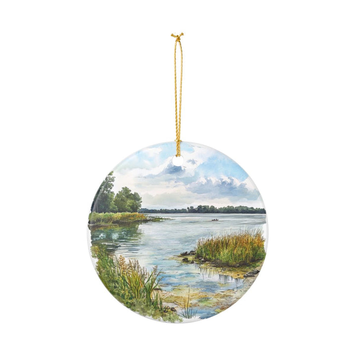 Maumee Bay Ohio Ornament: Unique Maumee Bay Ohio Souvenir, Maumee Bay Ohio Xmas Decor, and Authentic Maumee Bay Ohio Gift